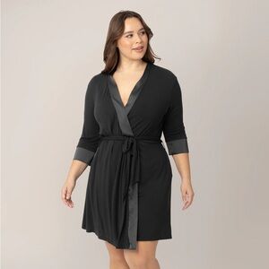 Black Kindred Bravely Emmaline Robe NWT